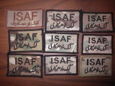 Authentic U.S. patch: ISAF( INTL SEC ASST FRCE) AFGHANISTAN - Multicam OCP picture