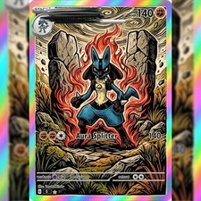 Auravale Aura Splitter Holographic Art Card – Original Artwork picture