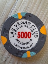 LAS VEGAS CLUB  _5000_ NO CASH VALUE   