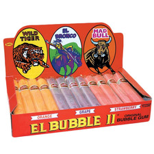 El Bubble II Bubble Gum Cigars, Assorted Fruit Flavors, Box of 36 picture