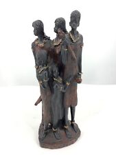 African Women Maasai Tribe Figurine 14