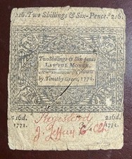 1771 Connecticut Two Shillings & Sixpence—Timothy Green—Colonial Currency picture