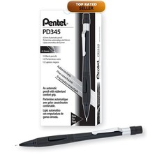 Pentel PD345A Quicker Clicker Automatic Pencil 0.5mm Black Barrel 12-Pack picture
