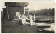 FOUND PHOTO Original BLACK +WHITE Snapshot PHOTOGRAPHY DD 02 10 W picture