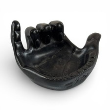 Cocojoe's OF Hawaii Lava Ashtray Hang Loose Shaka Hand 1987 Hawaiian picture