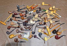 Vintage Estate Smoking Pipes Lot of over 60 pipes picture