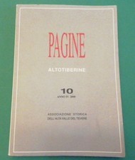 Pagine Altotiberine - No. 10 2000 Alta Valle Del Tevere Città Di Castello picture