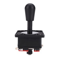 Happ American Competition Style Arcade Joystick BLACK 4/8 Way Elliptical Handle picture