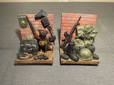 REALISTIC 1998 Vanmark Protectors Of Peace Sheriff Bookends - BEAUTIFUL picture