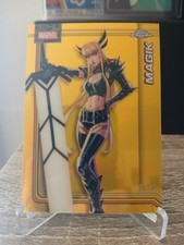 2025 Topps Chrome Marvel Magik /50 True Gold Refractor X-Men picture