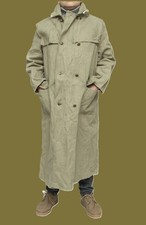 vintage USSR steampunk heavy canvas retro workwear coat military Industrial picture