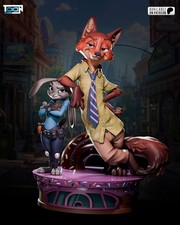1:6 Nick & Judy Zootopia Fan Art UNPAINTED High Quality Garage Kit picture