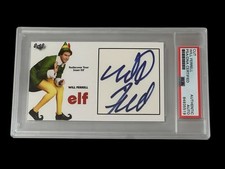 Will Ferrell Buddy The Elf Rare Signed Autograph Photo Custom Card Slab  PSA DNA picture