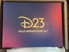 2026 Disney D23 Gold Membership Kit Mickey Statue Pin Lorcana COMPLETE SET picture