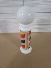 1970s AVON Barber Pole Men's 3oz Wild Country After Shave Empty Bottle picture
