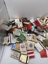 Random VTG Lot of 160+ Matchbooks Matches Struck Restaurants, Hotels, Casinos picture