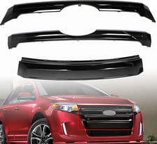 3PCS Front Bumper Upper & Center & Lower Grille Grills Set Replacement for 2011- picture