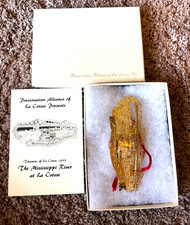Vintage Mississippi River Boat Christmas Ornamen La Crosse Wisconsin 2013 picture