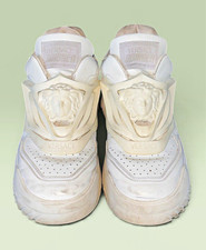Versace Odissea Low-Top White Leather Sneakers Men's Size 12 / EU 45 picture