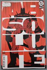 ABSOLUTE BATMAN #8 (2025) DC COMICS BRUNO REDONDO CARDSTOCK VARIANT COVER NM picture