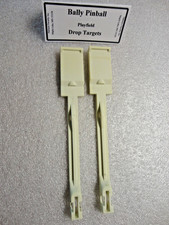 Bally Pinball, Used  Drop Targets. White With Tops, Match Your Targets picture