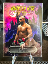 Wild Card Haunted Hits Monster Hunt Chase Jon Jones HHCC-JJ Non-Sport Card 2025 picture