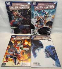 Marvel Alien vs Captain America #1-4  (All 1st Print) *FREE SHIPPING* picture