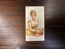 1888 N82 Duke's Cigarettes Musical Instruments - Spinet - Ex+/MT picture