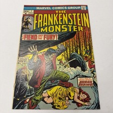 The Frankenstein Monster #7 Comic Book 1973 Marvel  picture