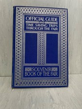 Official Guide & Time Saving Trips Through the 1933 World Fair Chicago RARE picture