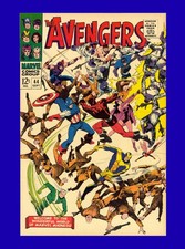 Avengers #44 Origin of the Black Widow - Red Guardian App - Buscema 1967 9.6 NM+ picture