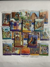 1995 Old Testament Bible Stories Trading Card Lot Of 20 Sealed Packs picture
