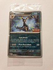 🔥POKEMON EXCLUSIVE PROMO UMBREON 130/197 Obsidian Flames Stamp SEALED🔥 picture