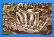Hollywood CA HOTEL CONTINENTAL Artist Concept California Postcard Sunset Blvd picture