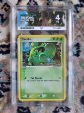 Pokémon Treecko 70/106 EX Rev Foil Emerald Stamped Holo Ace 4 - RARE - LOW POP picture