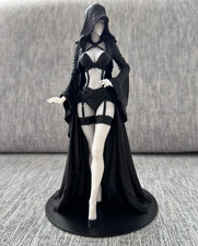 Gothic Hooded Priestess - Faceless Dark Fantasy 3d Printed Statue picture