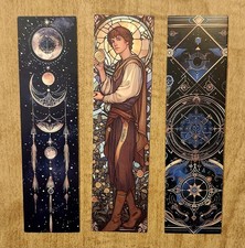 Bookmark Set of 3, Tarot Card 