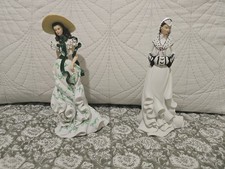 Oh So Scarlett. The Hamilton Collection. 2 Figurines picture