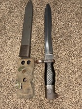 Vintage Spanish Mauser  (M1964) Knife Bayonet with Scabbard picture