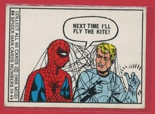 1966 Donruss Marvel Super Heroes #34 - Spider-Man Rookie RC, 1st Spider-Man card picture