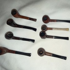 Vintage Medico Pipes Collection Set Of 8 Vfg ￼ picture