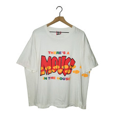 Mickey Mouse Disney 90s T-Shirt VTG 1994 Theres a Mouse in The House Wrap Around picture