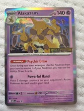 Pokémon Alakazam Holo Prerelease Promo MEP 003 Mega Evolution TCG picture