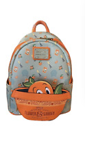 Disney Epcot Flower and Garden 2024 Orange Bird Loungefly Mini Backpack New picture