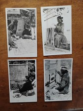 Lot Of Four Vintage Original Weaver Native American Postcards Early 1900s picture