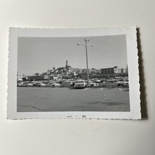 Vtg 1959 Nob Hill  SAN FRANCISCO California Snapshot Photo Cars Taxi Cabs picture