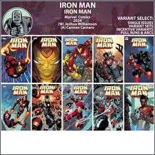 Iron Man (2026) #1 2 3 4 5 6 7 8 9 10 Marvel Comics COVER SELECT picture
