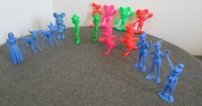 MARX WALT DISNEY LOT-15 NEON FIGURES MICKEY MINNIE TINKER BELL PETER PAN -1970s picture