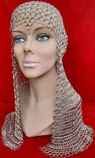 Chainmail Coif for Sexy Ladies White Anodized picture