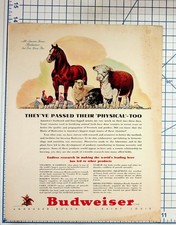 1942 Budweiser Anheuser-Busch 